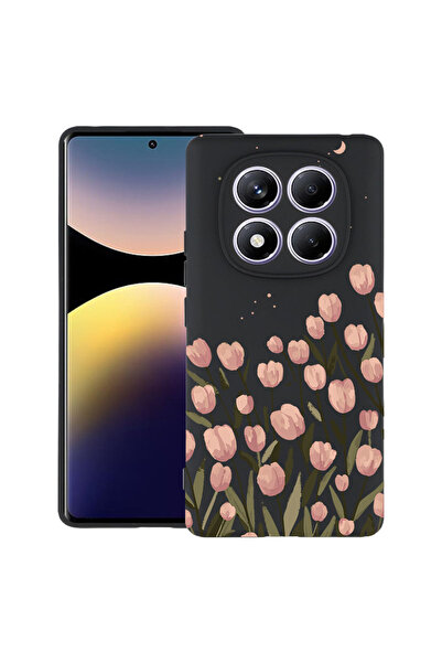 bestcase Υπέρλεπτη Θήκη για Xiaomi Redmi Note 14 Pro 4G, Φλοράλ - Παστέλ Τουλ...