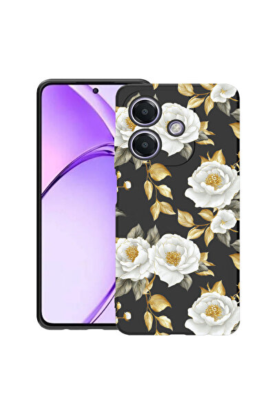 bestcase Υπέρλεπτη Θήκη για Xiaomi Redmi 13, Φλοράλ - Αισθητική Χρυσή Καμέλια...