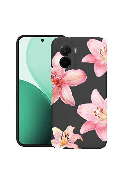 bestcase Υπέρλεπτη Θήκη για Poco M7, Φλοράλ - Κομψός Ροζ Λωτός, 3119618 B 2070