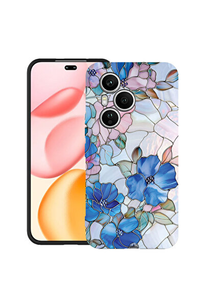 bestcase Husă Ultra Subțire pentru Honor 400 Pro, Florală - Hortensie cu Efec...