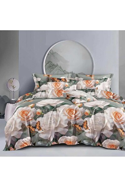 Talo Finet Double Bed Linen, 6 Pieces with 4 Pillowcases