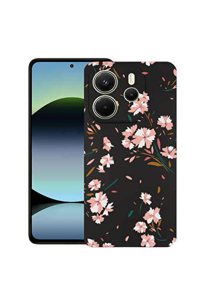 bestcase Υπέρλεπτη Θήκη για Xiaomi Redmi Note 14 5G, Φλοράλ - Παστέλ Ροζ, 202...