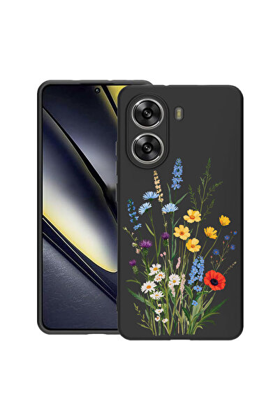 bestcase Υπέρλεπτη Θήκη για Poco X7 Pro 5G, Χαριτωμένο Ανθοδέσμη με Λουλούδια...
