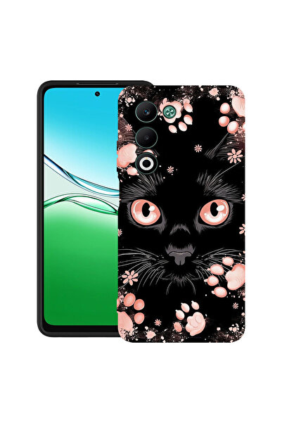 bestcase Υπέρλεπτη Θήκη για Xiaomi Redmi 15 5G (169mm), Μαύρη Γάτα, 2082900 B...