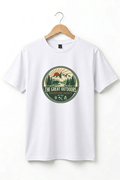 onsrawear Unisex Vintage Camping Nature The Great Outdoors Adventurer Bear Βα...