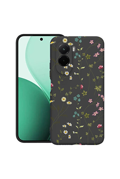 bestcase Υπέρλεπτη Θήκη για Poco M7, Φλοράλ - Χαριτωμένα Λουλούδια, 3119618 B...