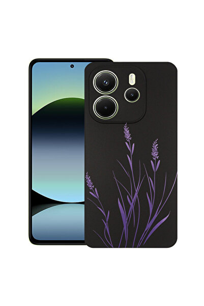 bestcase Υπέρλεπτη Θήκη για Xiaomi Redmi Note 14 5G, Φλοράλ - Μινιμαλιστικό Λ...