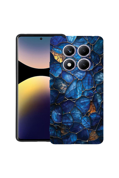 bestcase Υπέρλεπτη Θήκη για Xiaomi Redmi Note 14 Pro 4G, Φλοράλ - Βιτρό Ορταν...