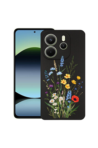 bestcase Υπέρλεπτη Θήκη για Xiaomi Redmi Note 14 5G, Χαριτωμένο Ανθοδέσμη με ...