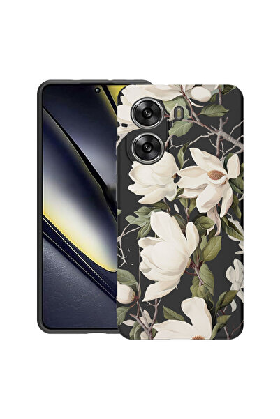 bestcase Υπέρλεπτη Θήκη για Poco X7 Pro 5G, Ανθισμένο Σχέδιο Μανόλιας, 199202...