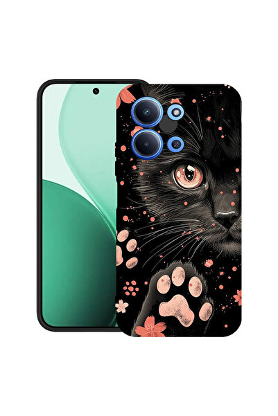 bestcase Υπέρλεπτη Θήκη για Xiaomi Redmi 15C 5G (173mm) / Poco C85, Μαύρη Γάτ...