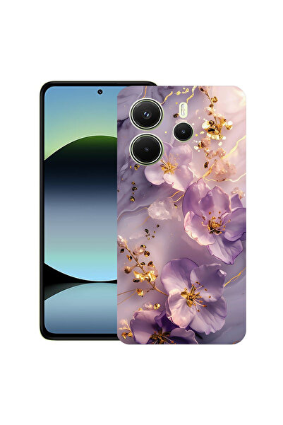 bestcase Υπέρλεπτη Θήκη για Xiaomi Redmi Note 14 4G, Φλοράλ - Αισθητική Ορχιδ...