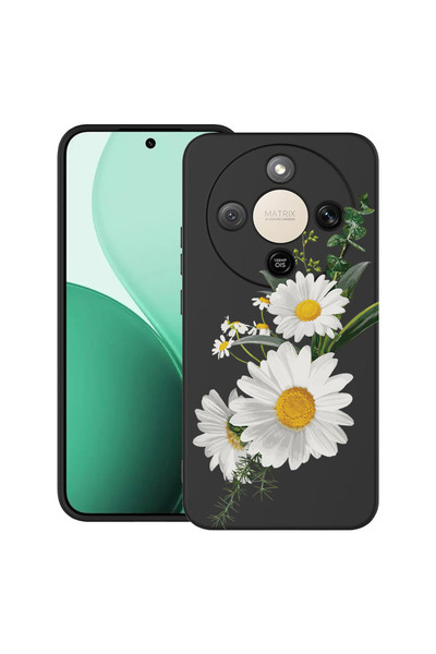 bestcase Ултра тънък калъф за Honor Magic 8 Lite / X9d / X70, Флорален - Мини...