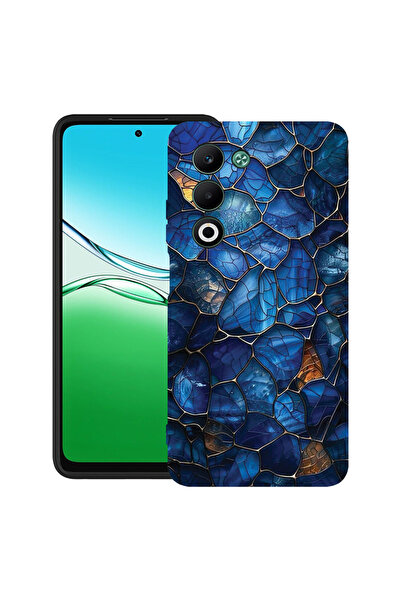 bestcase Υπέρλεπτη Θήκη για Xiaomi Redmi 15 (171mm), Φλοράλ - Βιτρό Ορτανσία,...