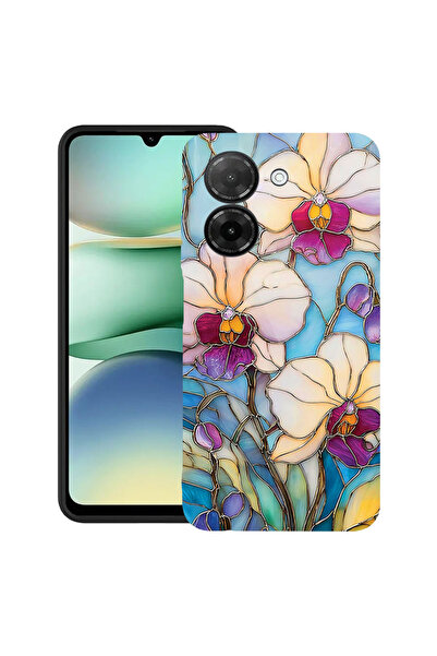 bestcase Υπέρλεπτη Θήκη για Xiaomi Redmi A5 (171mm), Φλοράλ - Ορχιδέα με σχέδ...