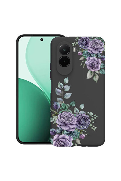 bestcase Υπέρλεπτη Θήκη για Poco M7, Φλοράλ - Παστέλ Ροζ Άνθος, 3119618 B 2033