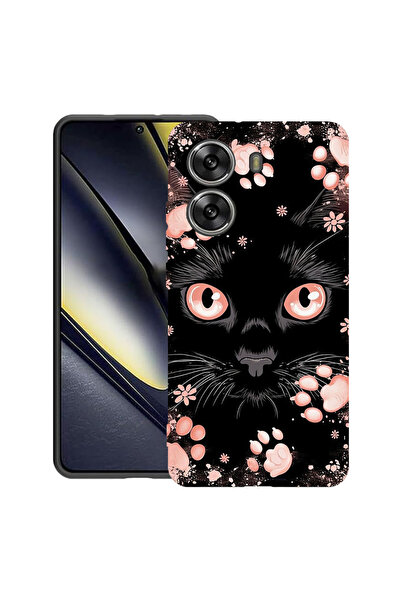 bestcase Υπέρλεπτη Θήκη για Poco X7 Pro 5G, Μαύρη Γάτα, 1992025 B 2015