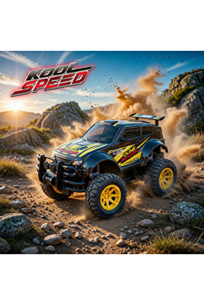 Z Store Μαύρο & Κίτρινο Τηλεκατευθυνόμενο Αυτοκίνητο Εκτός Δρόμου 1:16, 27MHz...