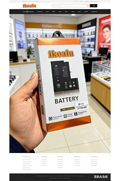 ikoalu elma 11 Premium Batarya 3110mah Yüksek Kapasite