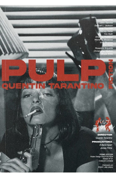 Taranist Poster - Pulp Fiction Dans Sahnesi - Klasik Film Posteri
