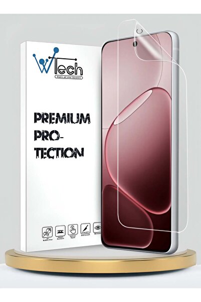 Wtech واقي شاشة هيدروجيل فاخر رقيق ومرن وشفاف لهاتف أوبو A6 برو 5G 2025