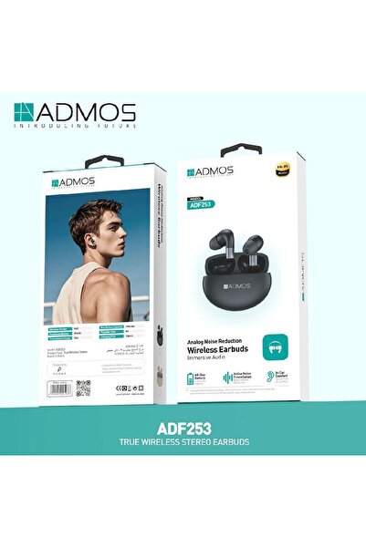 ADMOS سماعات أذن لاسلكية ADF-253 لتقليل الضوضاء