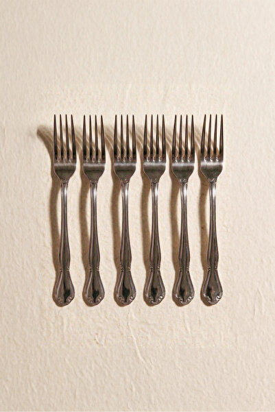 Perotti Noble 6-Piece Stainless Steel Dessert Fork Set