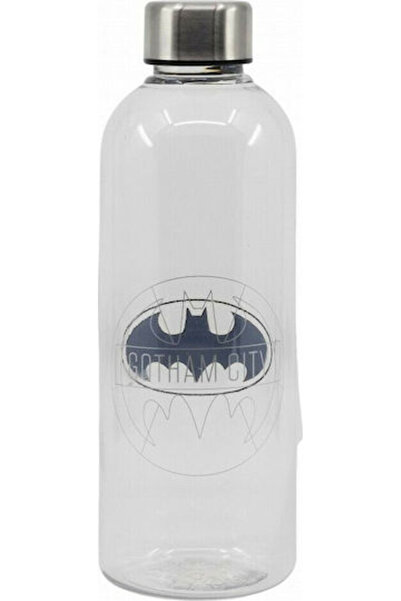 Stor Παγούρι Πλαστικό Batman Symbol σε Λευκό χρώμα 850ml