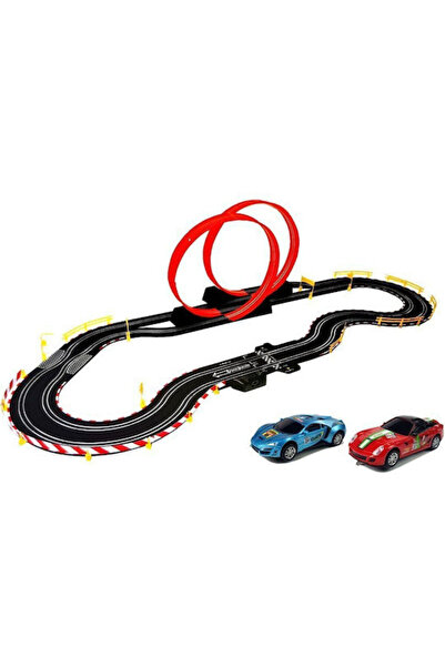 LEAN Πίστα αγώνων Αυτοκινητόδρομος 1:43 2 Αυτοκινητάκια Τηλεχειριστήρια Top T...