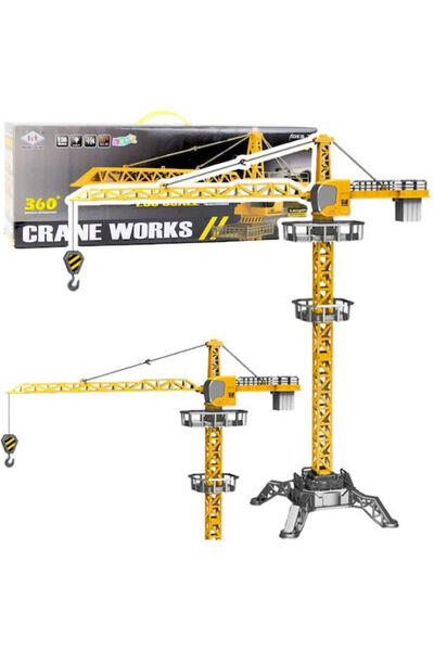LEAN Γερανός Τηλεχειριζόμενος Crane RC LED Φώτα 360° Περιστροφή 1:3