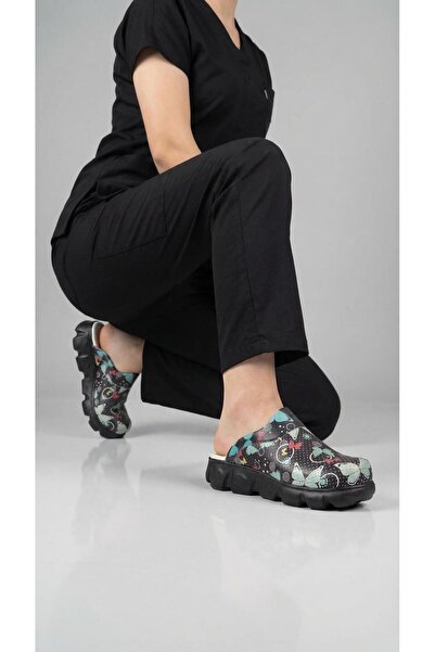 Dr. Mitra Sabo Slippers Ultra Light Nurse Doctor Medical Daily White Teddy Be...