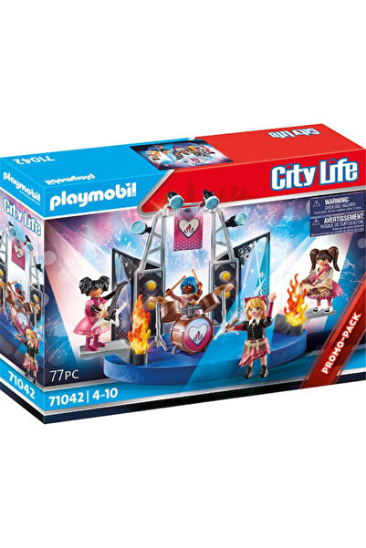 Playmobil 71042 City Life Μουσικό συγκρότημα από 4+ Ετών