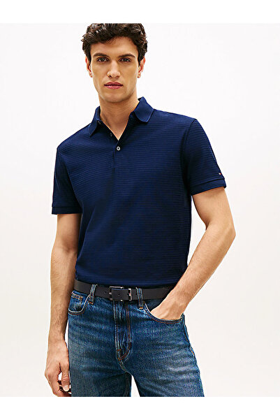 Tommy Hilfiger Men's Tonal Texture Polo T-Shirt