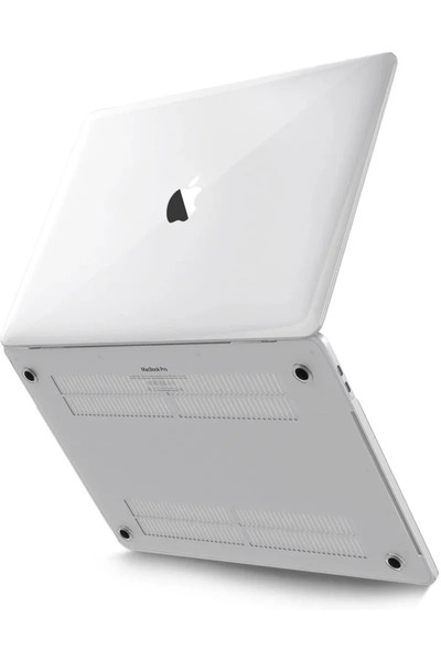 Genel Markalar Newface Macbook Pro 13 2021 Macbook Buzlu Kapak - Şeffaf