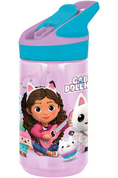 Gabby's Dollhouse Πλαστικό Παγούρι Gabby’s Dollhouse 480ml Μωβ-Γαλάζιο