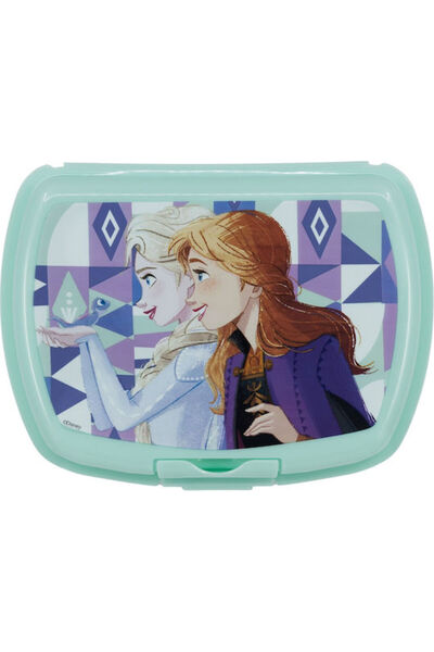 Stor Frozen Ice Magic Πλαστικό Παιδικό Δοχείο Φαγητού μ17 x π14 x υ5.