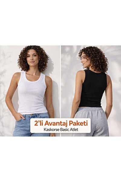 THB.Edition Kadın Fitilli Atlet Kaşkorse