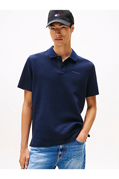 Tommy Hilfiger Men's Tjm Regular Waffle Polo T-Shirt