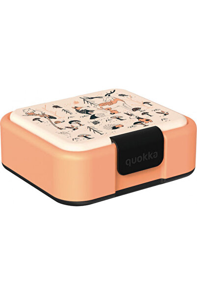 Quokka In the Woods Πλαστικό Παιδικό Δοχείο Φαγητού Πορτοκαλί