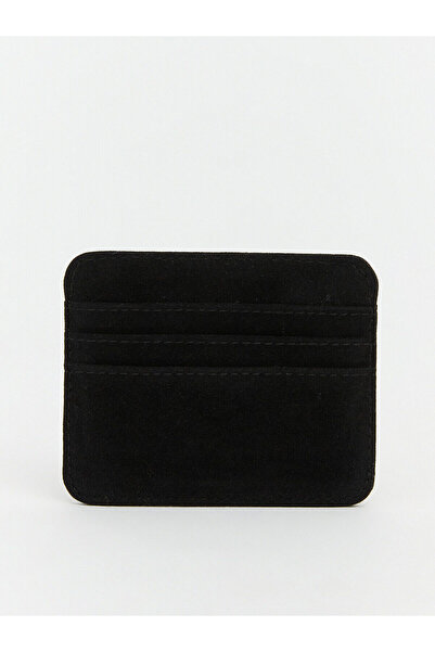 LC Waikiki Özmarka New Season Suede-Look Men's Card Holder