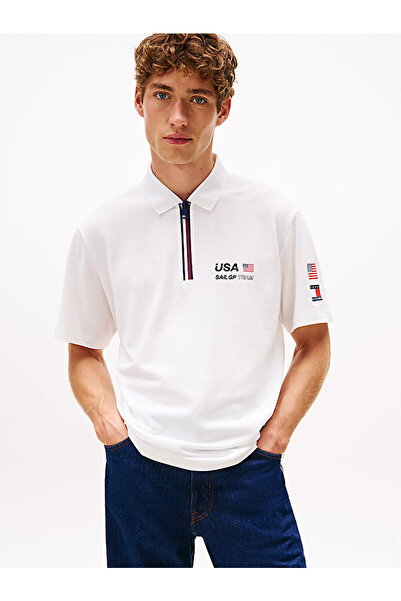 Tommy Hilfiger Men's Sail Gp Pique Polo T-Shirt
