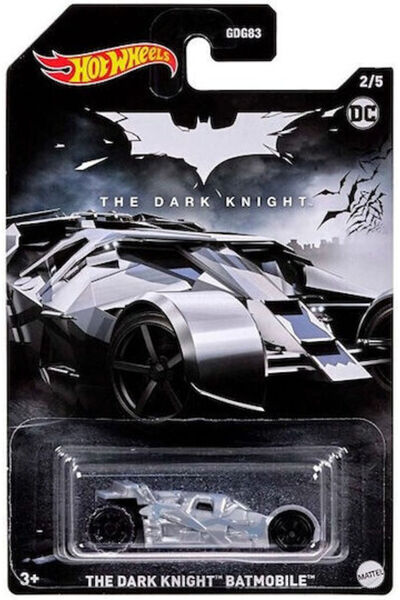 HOT WHEELS Μοντέλο αυτοκινήτου Μπάτμαν Μπάτμομπιλ 4 1:64