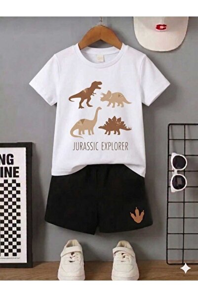 Nice Clothes Tricou și pantaloni scurți de vară pentru copii, unisex (pachet ...
