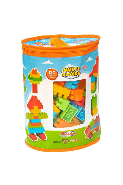 DEDE 120 Parça Lego Blok Oyuncak Eğitici Zeka Geliştirici Büyük Parça 3+ Yaş ...