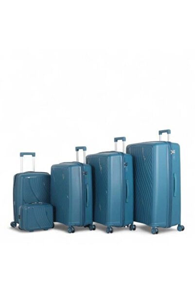 A Luxury Luggage Sets 5 Piece Carry on Travel Bags Luggage Suitcase Set