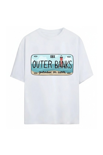 SVART WEAR Outer Banks unisex majica prevelikog kroja od 100% pamuka