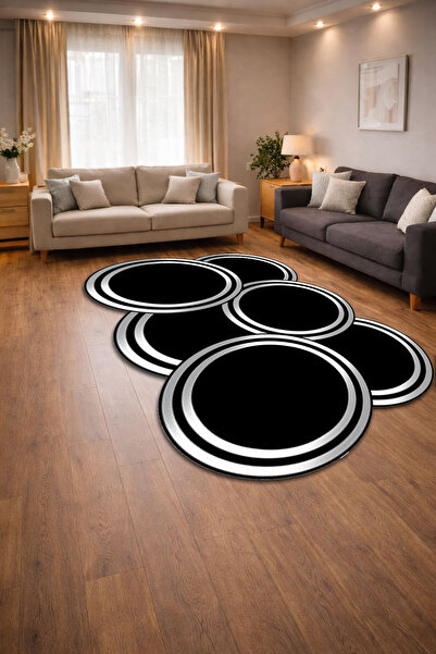 Home Lazer Kesim Sünger Destekli Kaymaz Dot Taban Dijital Baskı Yıkanabilir L...