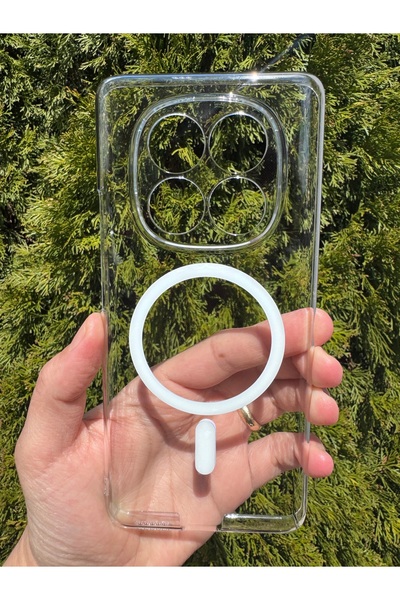 Deppo Trend Mi Redmi Note 15 Uyumlu Kılıf İnce Sert Sararmaz Magsafe Kamera K...