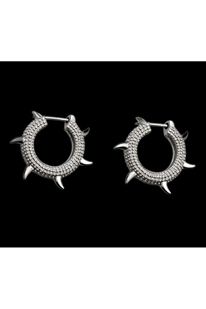 GOLDURA ATELIER حلق فضي من سول سيلفر
