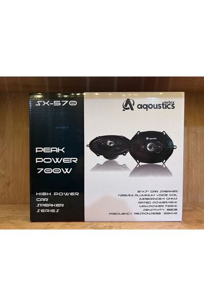 ROCKALPHA AQOUSTİCS SX-570 5X7 KOAKSİYEL HOPARLÖR DMCGARAJ